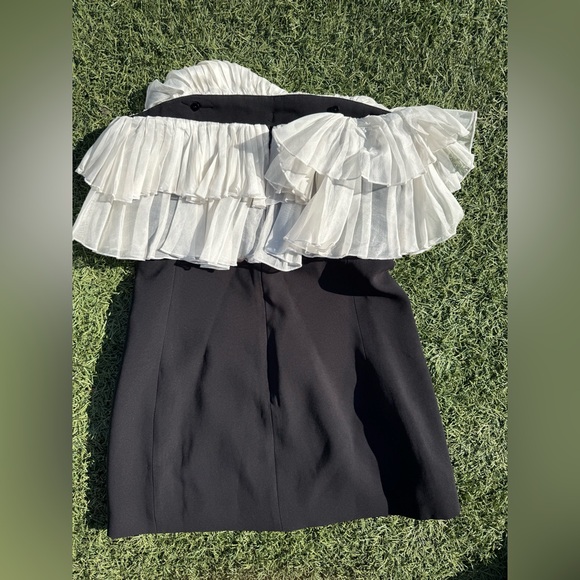 ✨ Alexis Ruffle-Trim Mini Dress - Picture 3 of 6